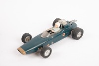 SLOT CAR: An early made Brabham style open wheeler slot car, 17cm long