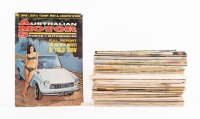 MOTORSPORT MAGAZINES: A variety of mixed titled Australian & UK motor racing & motor magazines from the 1960s, many with Sir Jack on cover