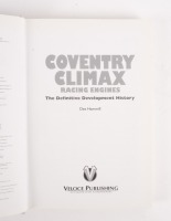 COVENTRY CLIMAX: 'Coventry Climax Racing Engines - The Definitive Development History', by Des Hammill, hardcover book, published 2004 - 2