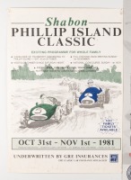 PHILLIP ISLAND: Two posters promoting events at Phillip Island featuring Brabhams - 3