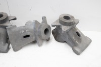 ELFIN: Three magnesium uprights cast with 'Elfin MP5' plus aluminium bell housing believed to suit Elfin F5000 - 2
