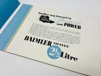 DAIMLER: A Sales Brochure for the Fifteen 2 1/2-litre [Location: Sydney] - 2