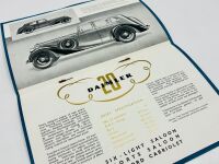 DAIMLER: A group of three Sales Brochures for various models including 15, 20 and 4&frac12;-litre [Location: Sydney] - 9