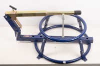TYRE CHANGER: A tyre changing tool with bead breaker, original supplier Ballard's Offroad
