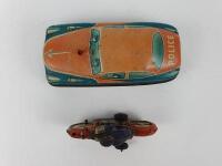 POLICE: Police Motorcycle & Car by Philipp Niedermeier West Germany c1950s. - 7