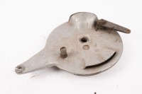 TRIUMPH: A Triumph pre unit Tiger 110 8 inch front brake plate, looks complete