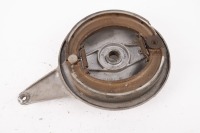 TRIUMPH: A Triumph pre unit Tiger 110 8 inch front brake plate, looks complete - 2
