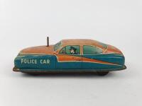 POLICE: Police Motorcycle & Car by Philipp Niedermeier West Germany c1950s. - 8