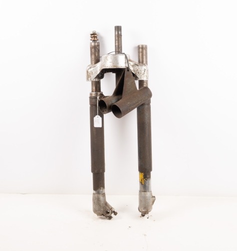 ROYAL ENFIELD: A Royal Enfield set of front forks