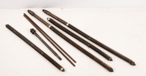FORK DAMPERS: A group of four Norton fork dampers