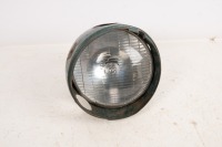 NORTON: A Norton headlamp bucket & Lucas reflector