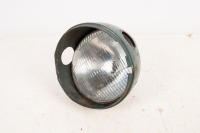 NORTON: A Norton headlamp bucket & Lucas reflector - 2