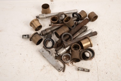 NORTON: A group of Norton miscellaneous fork parts