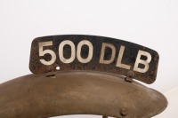 NORTON: A post war Norton front mudguard - 2