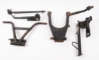 STANDs: A group of assorted centre stands, one centre & three side stands (aftermarket)