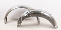 NORTON: A set of Norton mudguards, model unknown