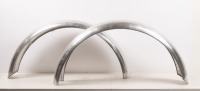MUDGUARDS: A new alloy set of mudguards, 19 inch profile, 140mm width