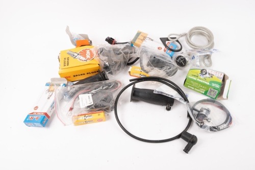AUTOJUMBLE: A box of mostly electrical parts for various makes