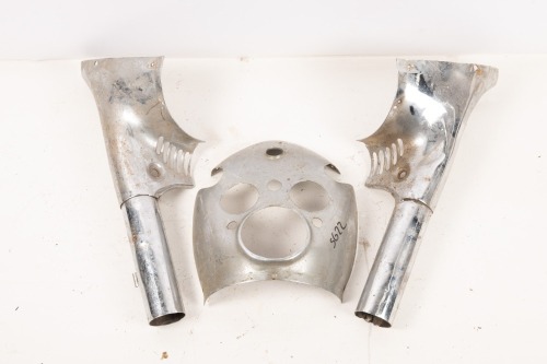 TRIUMPH: A Triumph Nacelle 7 inch, includes a set of fork shrouds