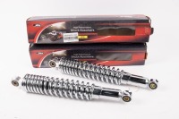 SHOCKERS: A pair of new JBS rear shockers, (34cm centre to centre)