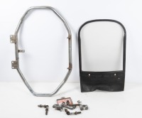 WINDSCREEN: A windscreen and crash bar, make / model unknown
