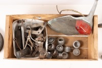 TRIUMPH: A box of Triumph pre unit miscellaneous parts - 2