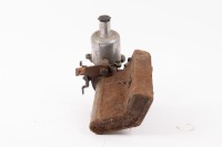 NORTON: An SU carburettor&nbsp;with home made&nbsp;inlet manifold to suit Norton twin - 3