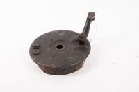 NORTON: A Norton Atlas rear brake plate including lever & shoes