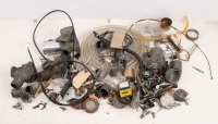 CARBURETTORS: A group of assorted Amal carburettors & parts