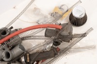 CARBURETTORS: A group of assorted Amal carburettors & parts - 2