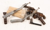 FOOT PEGS: A group of assorted foot pegs