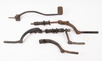 NORTON ATLAS: A Norton Atlas foot peg&nbsp;& brake pedal