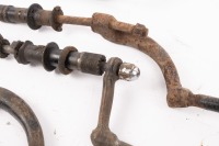 NORTON ATLAS: A Norton Atlas foot peg&nbsp;& brake pedal - 2