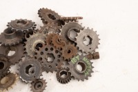SPROCKETS: A group of assorted British sprockets & gears - 3