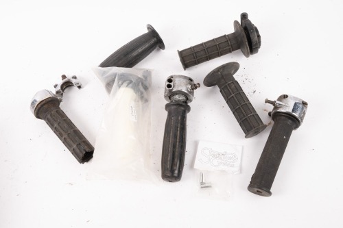 THROTTLE ASSEMBLIES: A group of assorted throttle assemblies