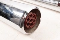 DUNSTALL MUFFLERS: A pair of new (both with small dents) Dunstall&nbsp;replica mufflers - 3