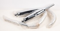 TRIUMPH: A new Triumph pre unit 650 exhaust system, suits swingarm models