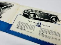 SUNBEAM-TALBOT: A Sales Brochure for the Talbot 3-litre [Location: Sydney] - 3