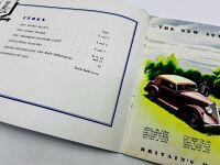 SUNBEAM-TALBOT: A group of three Sales Brochures featuring the Talbot 3-litre and Ten models [Location: Sydney] - 3