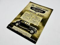TRIUMPH: A pair of Sales Brochures featuring the Dolomite, Vitesse and Gloria models [Location: Sydney] - 6