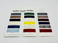 TRIUMPH: A pair of Sales Brochures for the TR4 together with a brochure for the Sunbeam Harrington LeMans [Location: Sydney] - 3