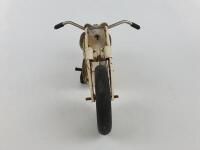 CIVILIAN: BMW 500 Motorcycle, white version by Bandai Japan c1950s. - 6