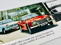 TRIUMPH: A pair of Sales Brochures for the TR4 together with a brochure for the Sunbeam Harrington LeMans [Location: Sydney] - 9