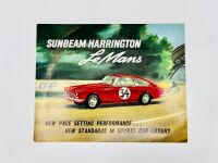 TRIUMPH: A pair of Sales Brochures for the TR4 together with a brochure for the Sunbeam Harrington LeMans [Location: Sydney] - 10