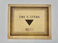 ALVIS: A Sales Brochure for the 3&frac12;-litre [Location: Sydney]