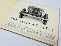 ALVIS: A Sales Brochure for the 4.3-litre [Location: Sydney] - 2