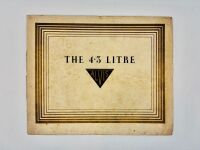 ALVIS: A Sales Brochure for the 4.3-litre [Location: Sydney]