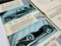 ALVIS: A group of three Sales Brochures for the 16/95, Silver Crest and Speed Twenty models [Location: Sydney] - 4