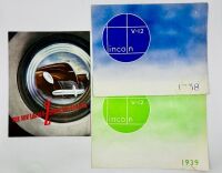 LINCOLN: A group of three Sales Brochures featuring V12 models [Location: Sydney]