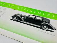LINCOLN: A group of three Sales Brochures featuring V12 models [Location: Sydney] - 5